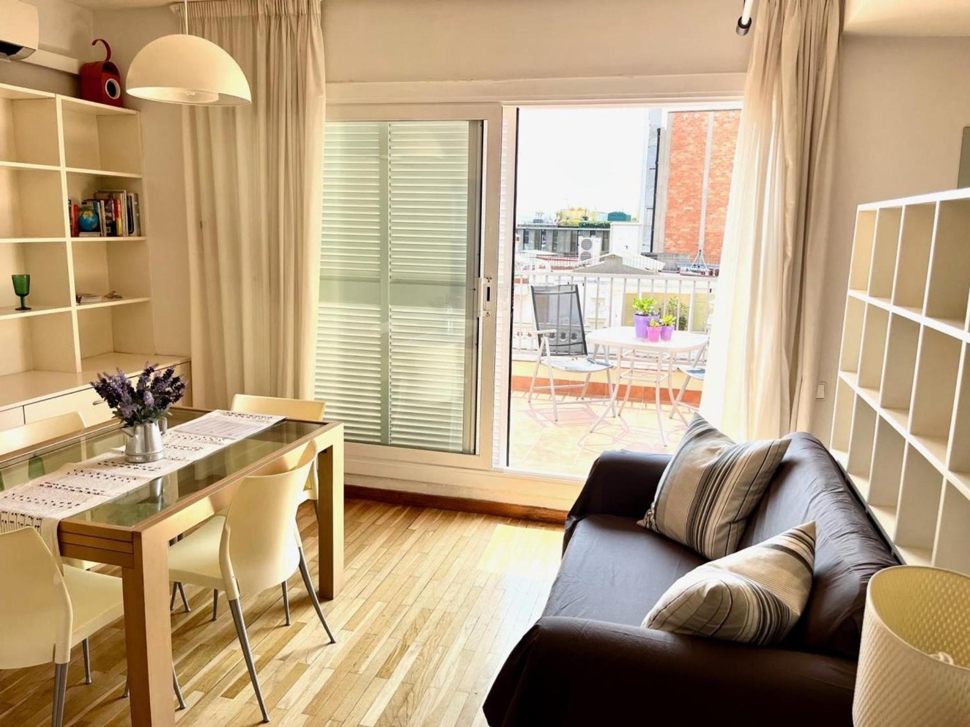 Con Terraza Privada Y Wifi En El Corazon De - Es-341-5 Apartment Barcelona