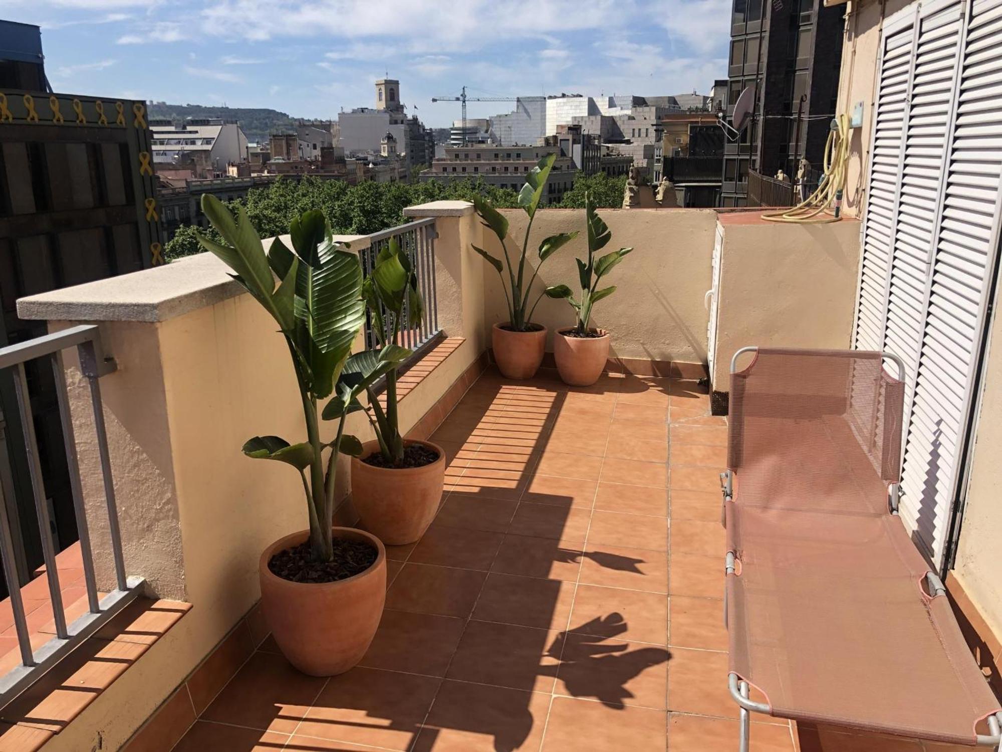 Apartment Con Terraza Privada Y Wifi En El Corazon De - Es-341-5